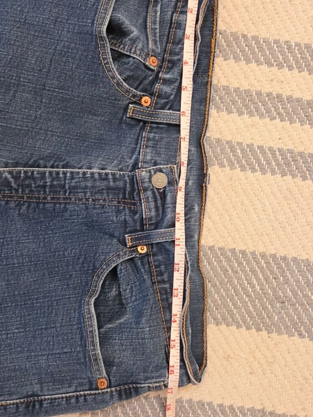 Levi's 505 Men's Blue Denim Jeans, Waist 36, Length 34
